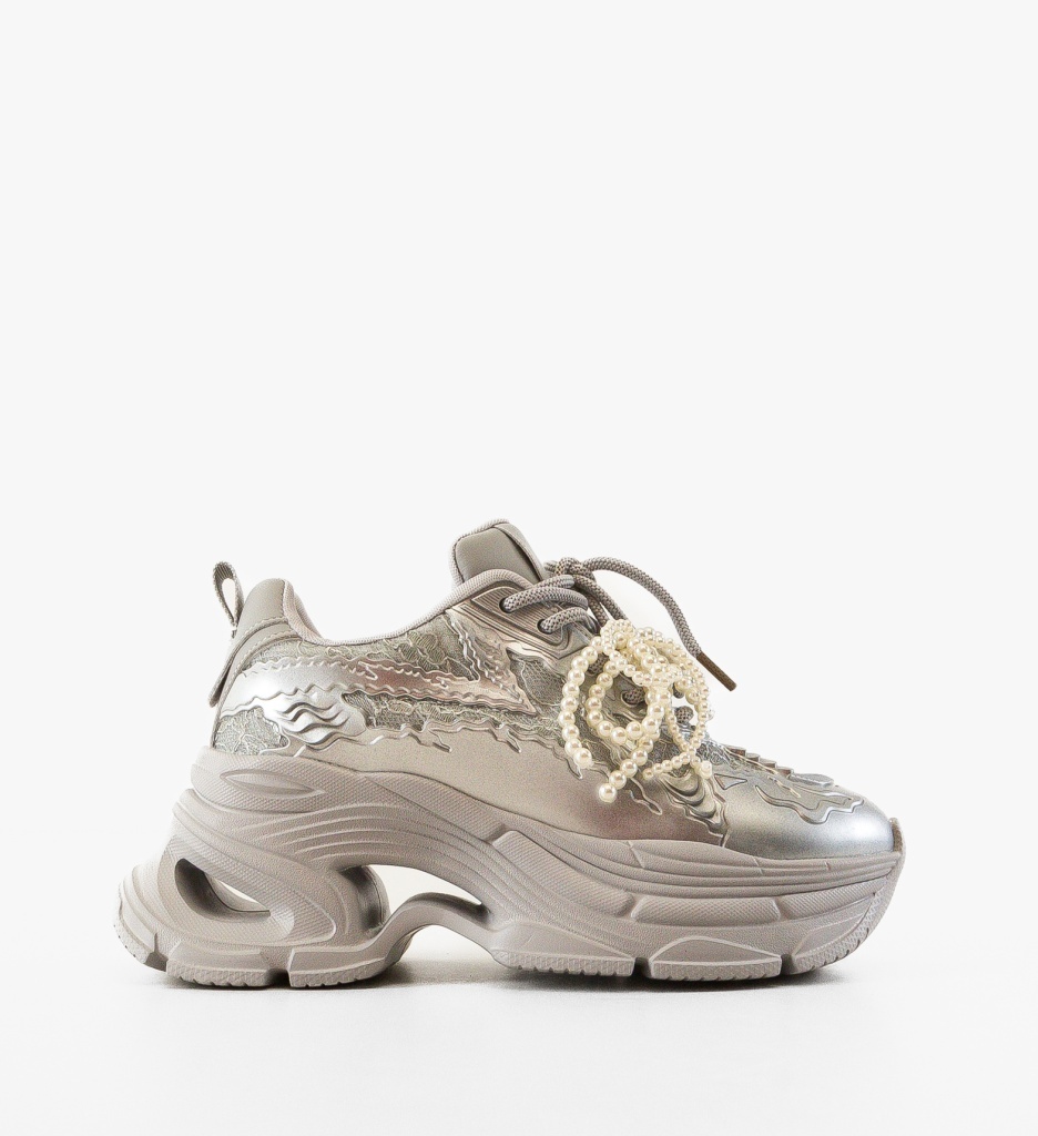 Sneakers Dama Griffith Gri - Confort și Stil Urban - imagine 6