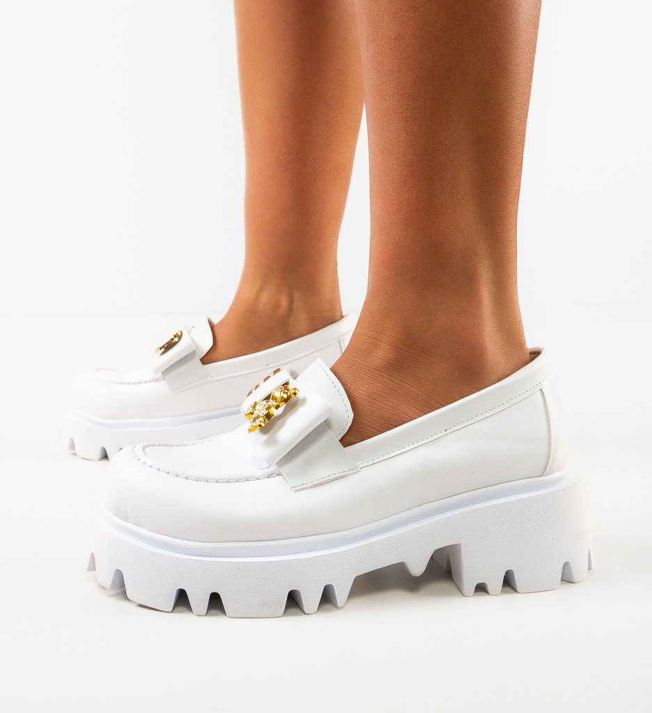 Pantofi Casual Berry Albi | Confort și Stil Zilnic - imagine 3