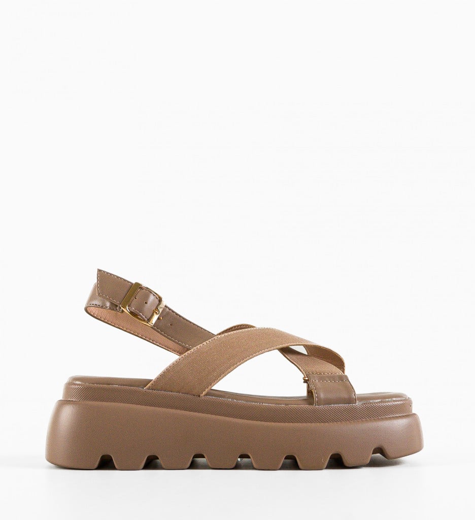Sandale Dama Trixie Khaki | Confort și Stil Modern - imagine 5