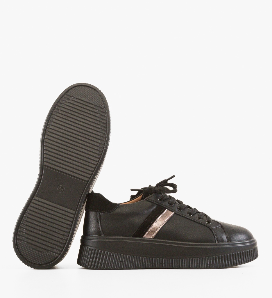 Sneakers Dama Wansa Negri - Confort și Stil - imagine 5
