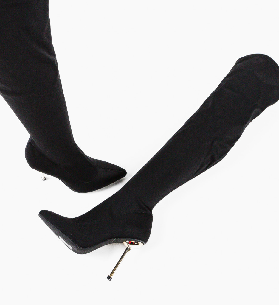 Cizme Dama Nerina Negre | Eleganță Versatilă - imagine 7