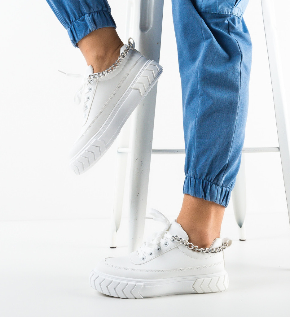 Sneakers Dama Jobe Albi - Confort și Stil - imagine 3