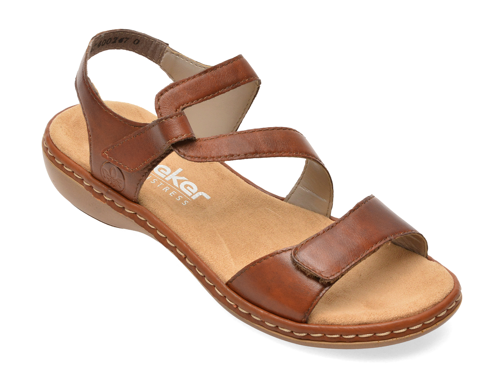 Sandale Rieker Piele Naturală Maro 659C7 - imagine 2