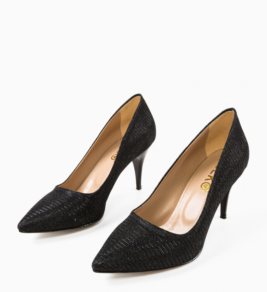 Pantofi Dama Jensy Negri - Eleganță și Stil - imagine 6