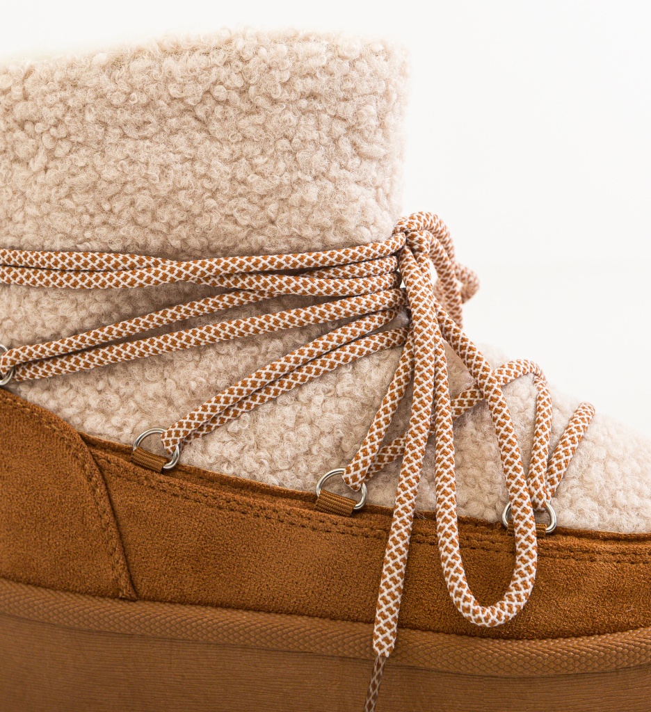 Ghete Dama Kmile Camel | Eleganta si Confort - imagine 8