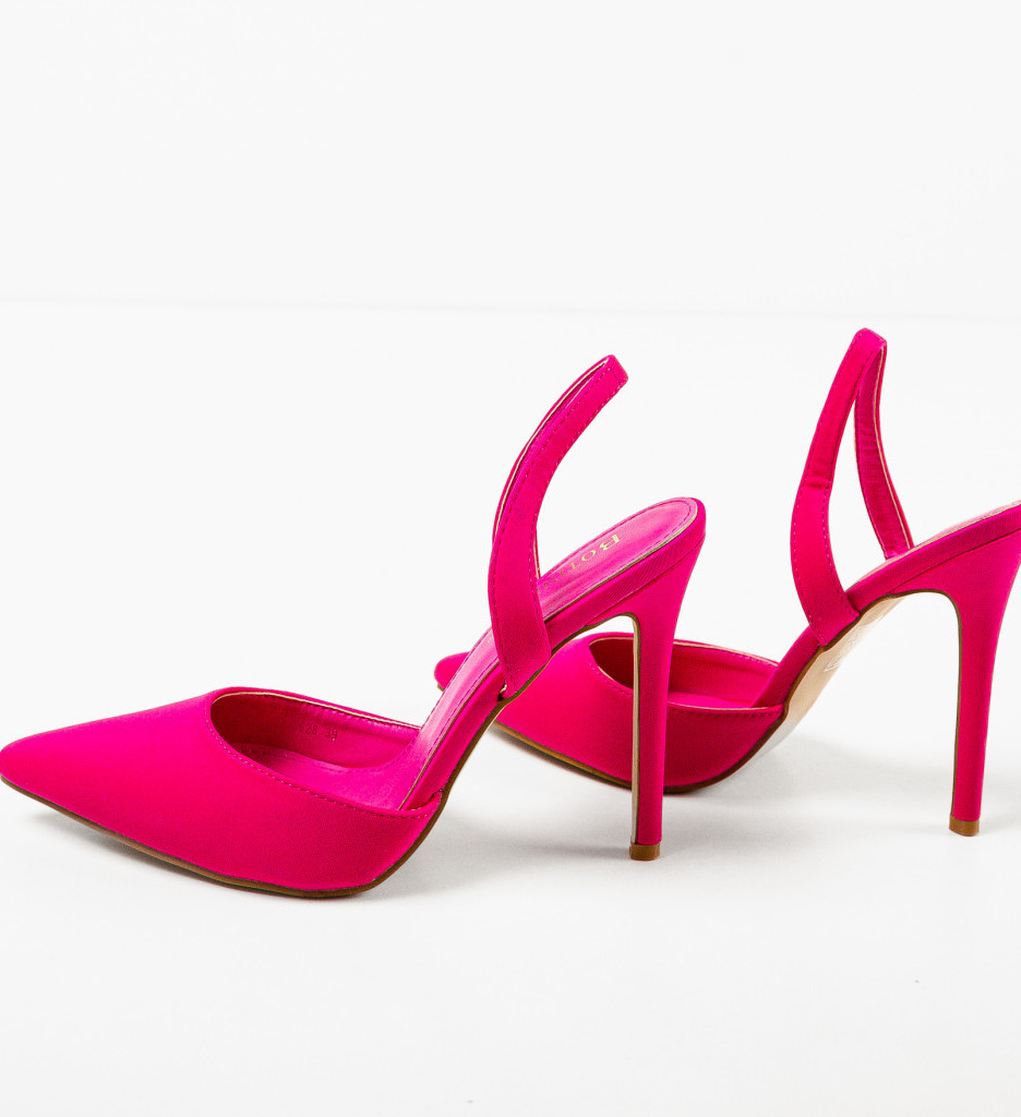 Pantofi Toc Ruruma Fuchsia | Eleganță Remarcabilă - imagine 7