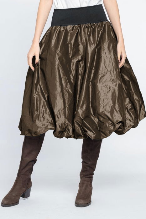 Fusta Gogosar Metalizată Shopika | Eleganță Modernă