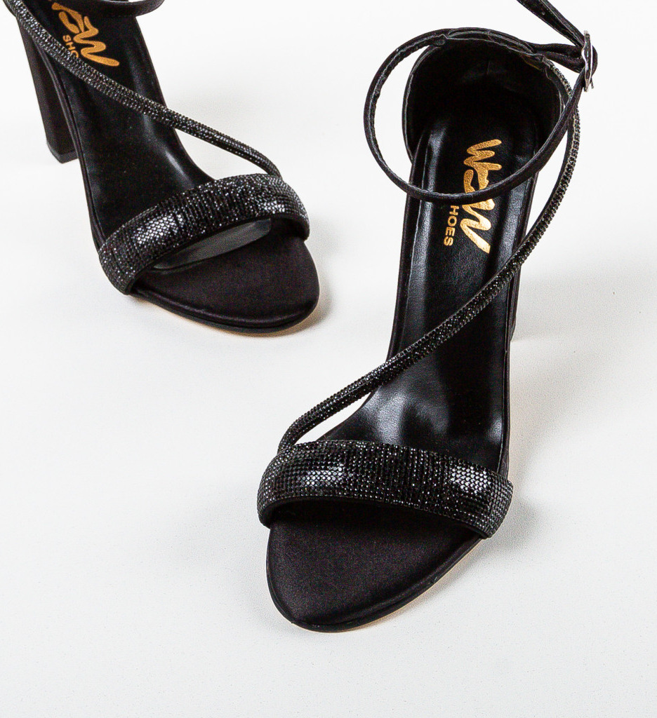 Sandale Heze Negre - Eleganță și Stil - imagine 5