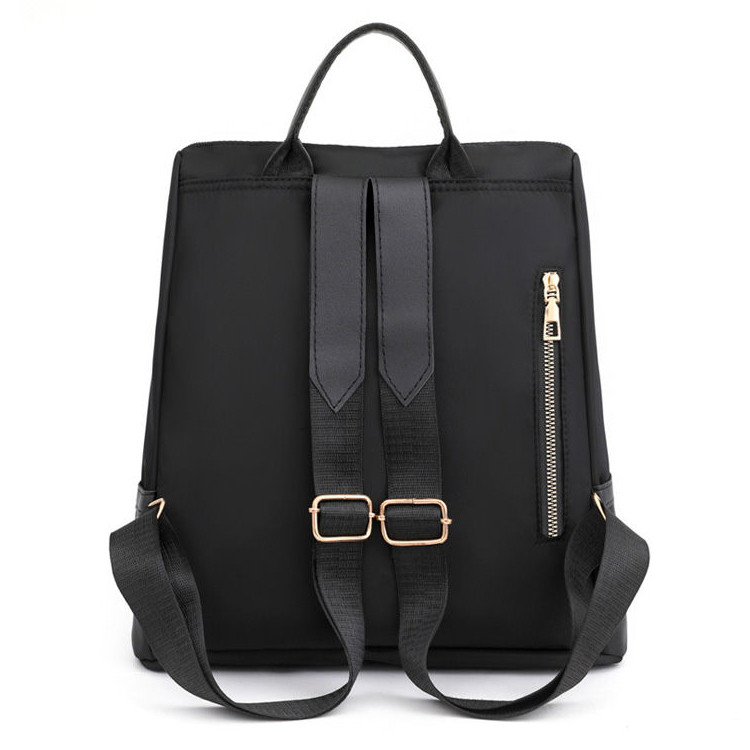 Rucsac Dama Pfy Cataleya Negru, Impermeabil - imagine 5