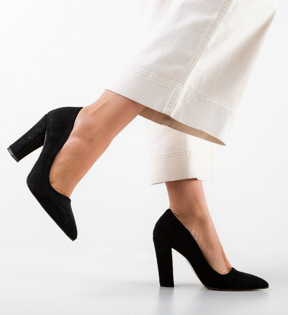 Pantofi Clash Negri | Eleganță și Stil Modern