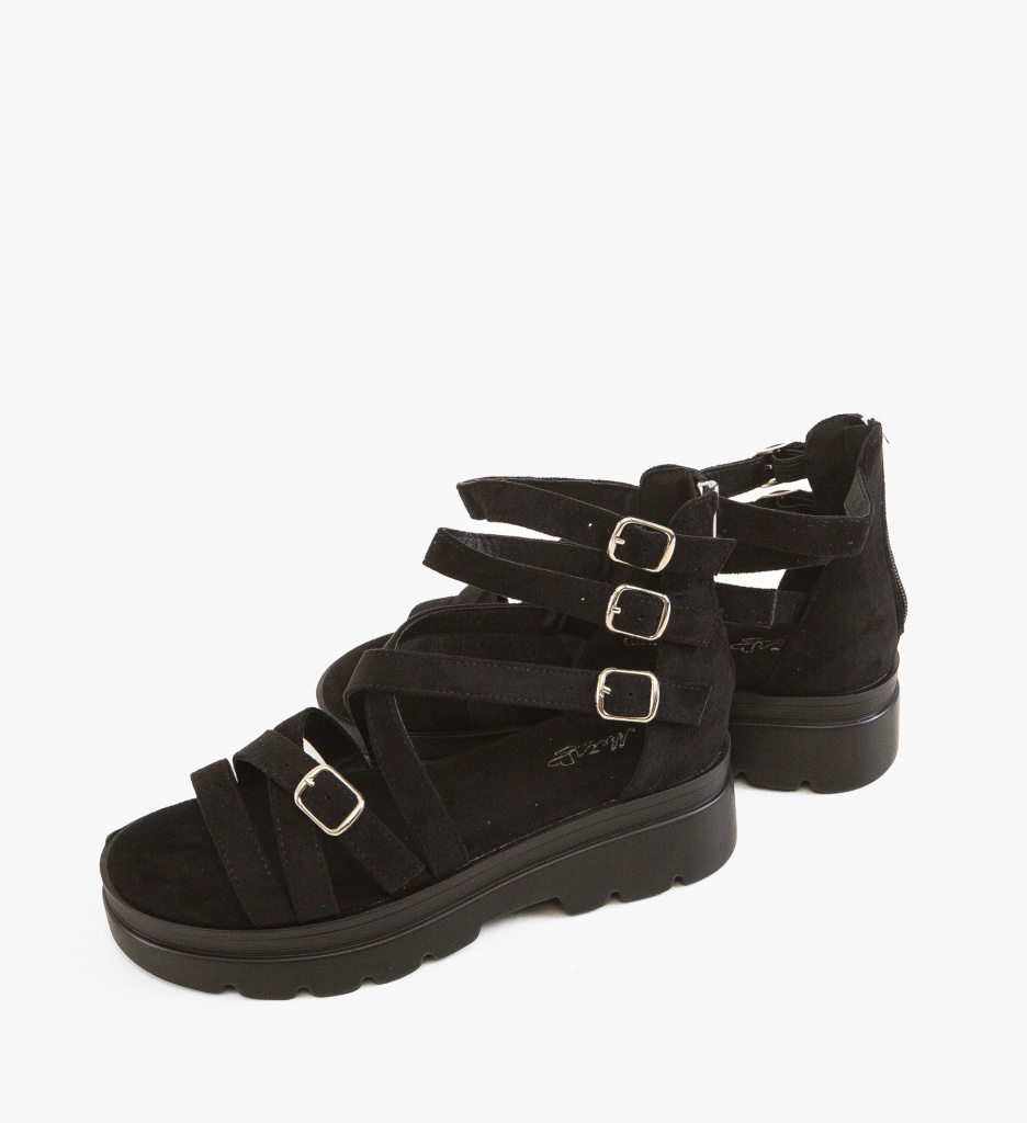 Sandale Dama Dobre Negre | Eleganță și Confort - imagine 5