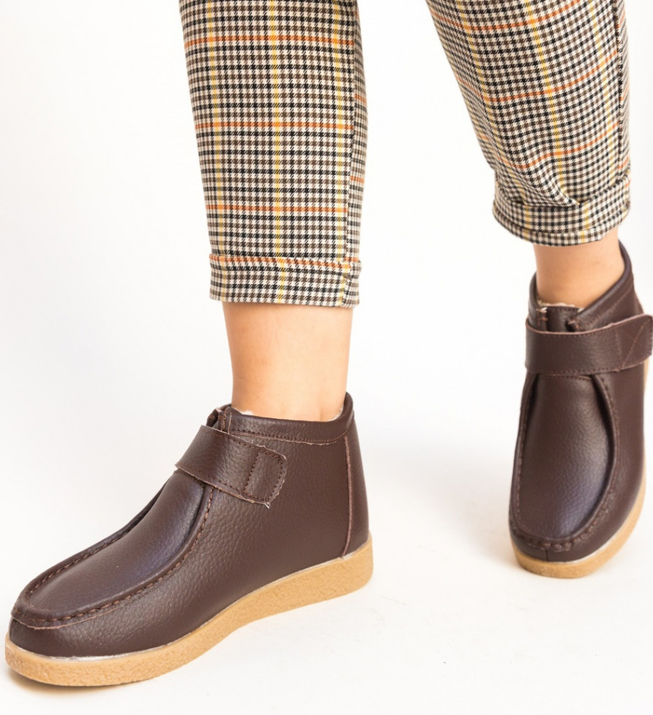 Pantofi Casual Debir Maro - Confort Stilat - imagine 6