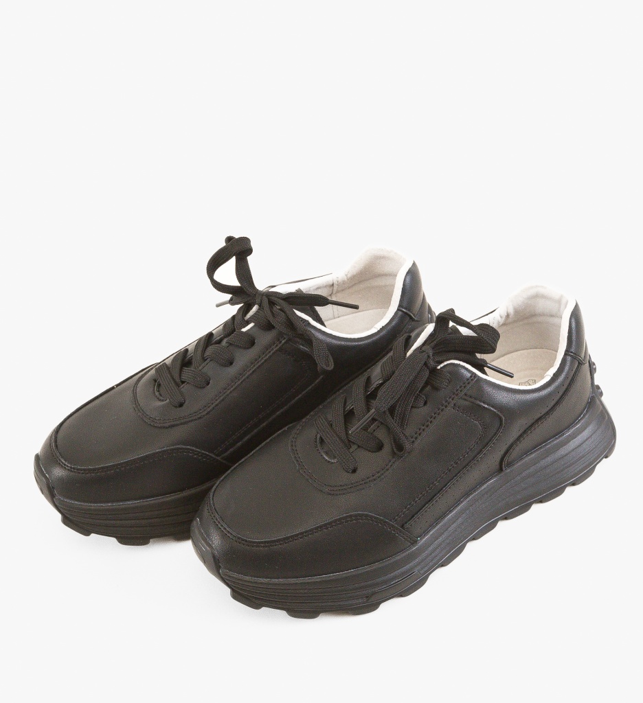 Sneakers Dama Lelalo Negri - Confort & Stil - imagine 7