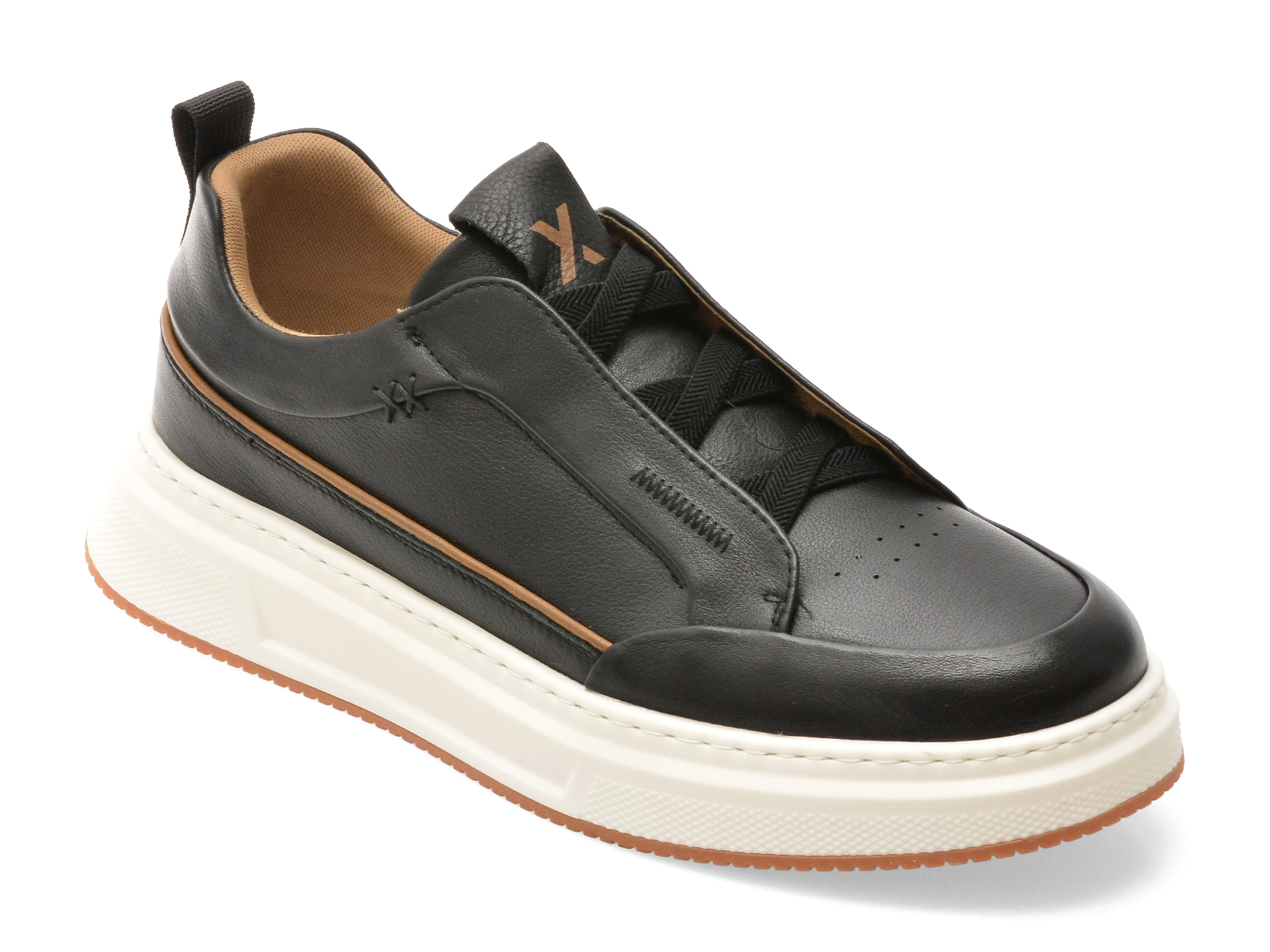 Pantofi Sport Gryxx Negri Piele Naturală