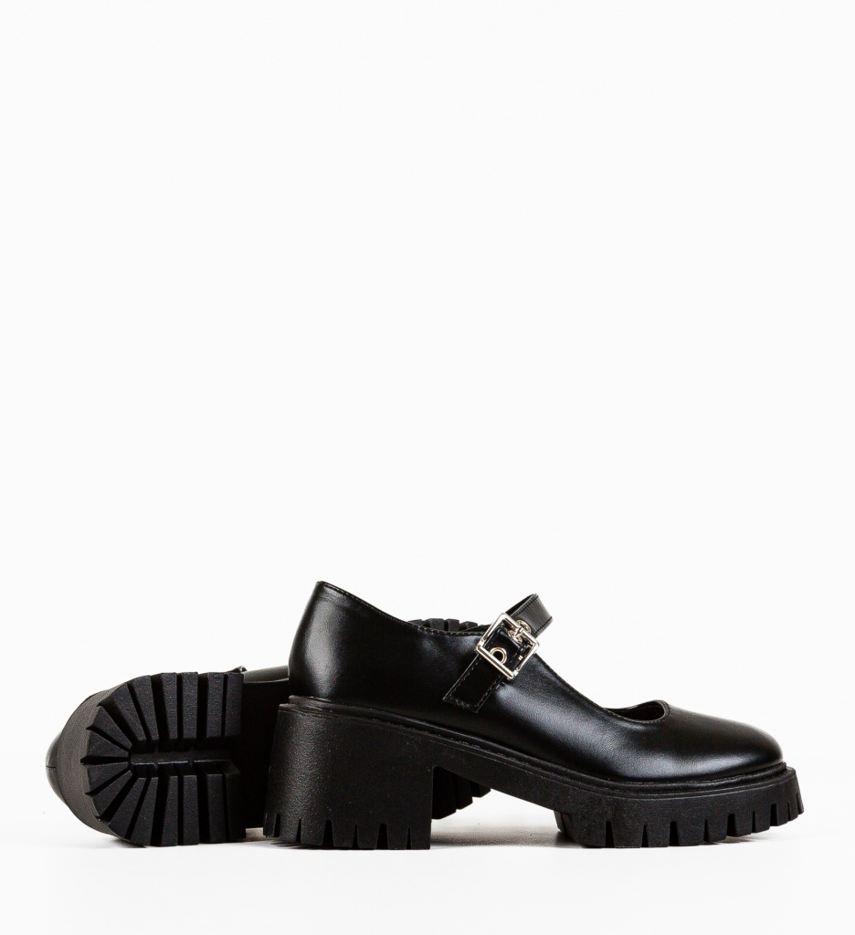 Pantofi Casual Pleun Negri - Confort și Stil Zilnic - imagine 6