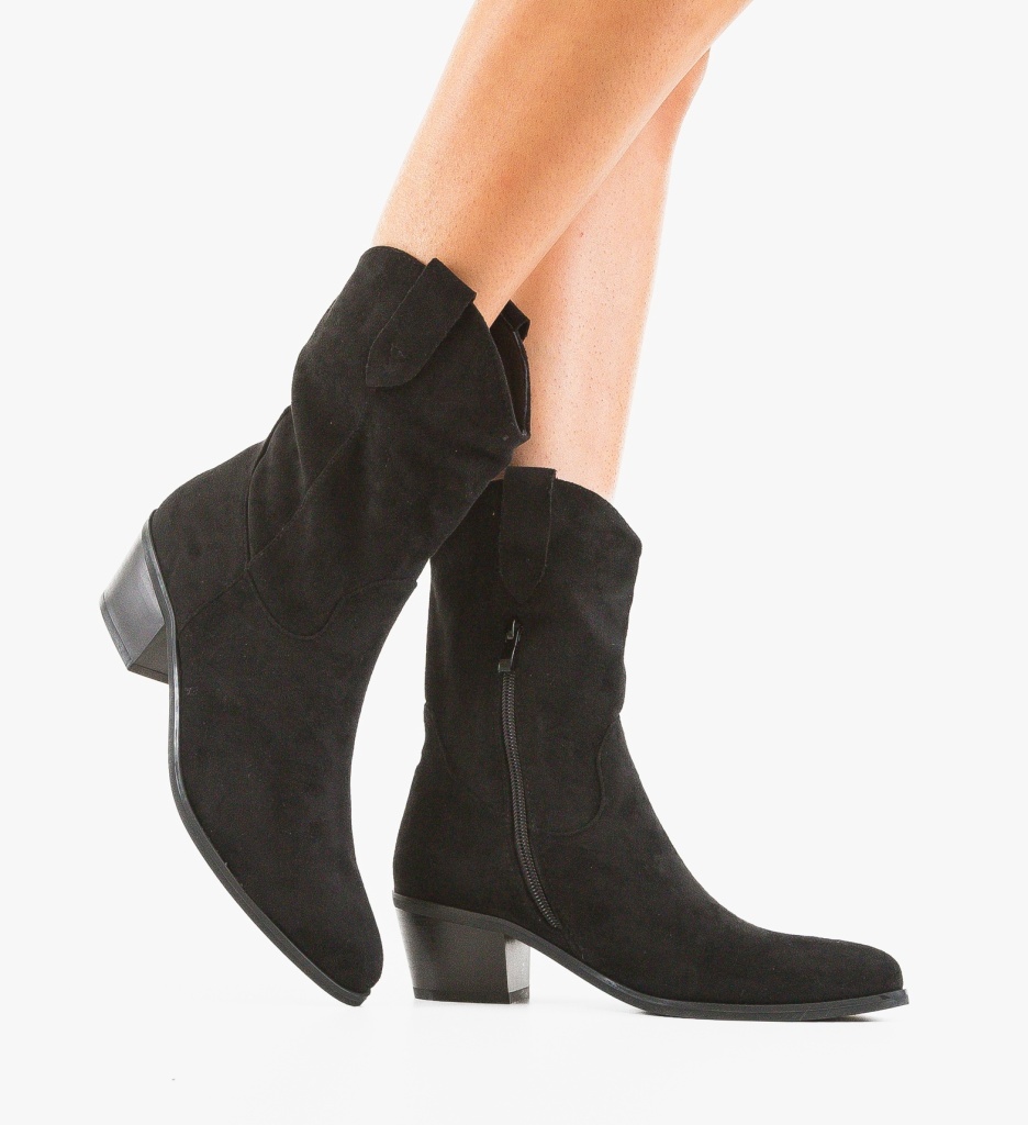 Botine Dama Trina Negre | Elegante si Confortabile