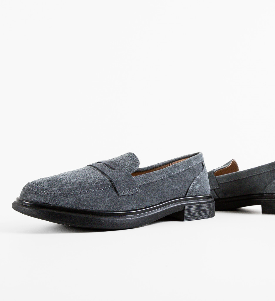 Pantofi Casual Butler Gri - Confort si Stil - imagine 6
