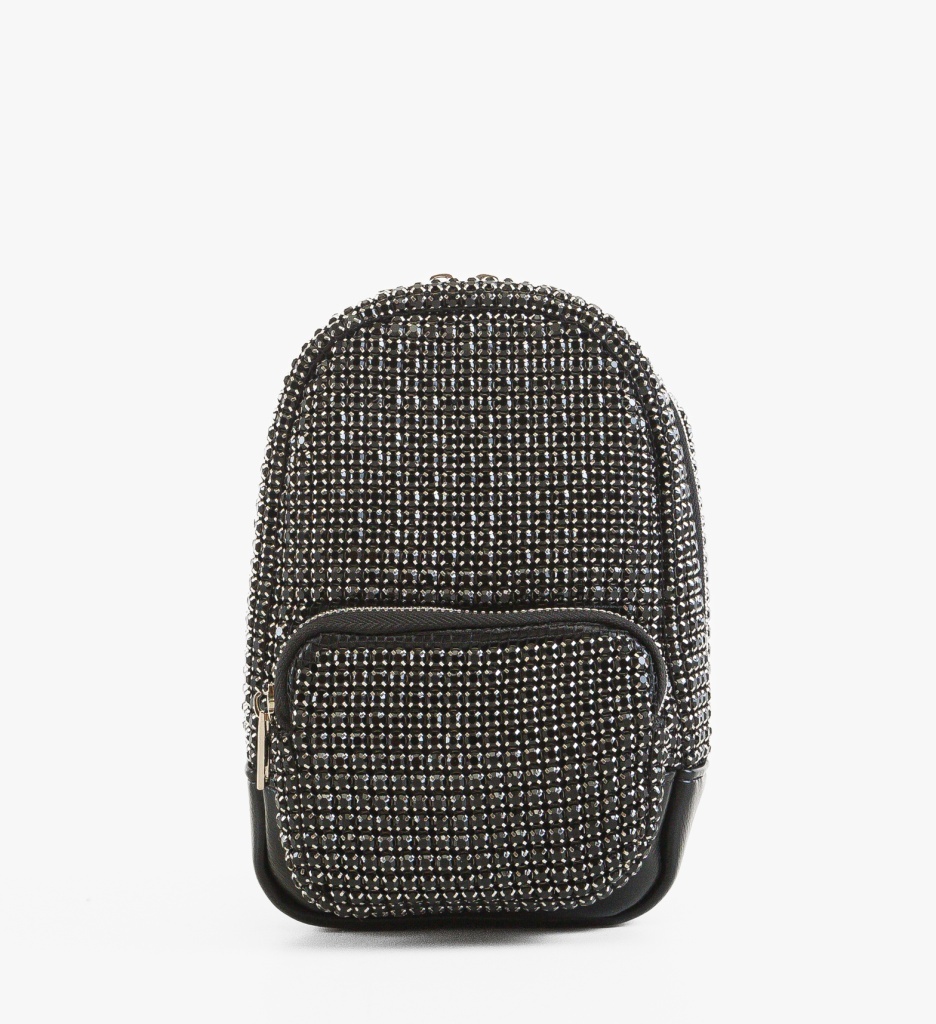 Rucsac Dama Shynny Negru | Stil Urban Elegant - imagine 2