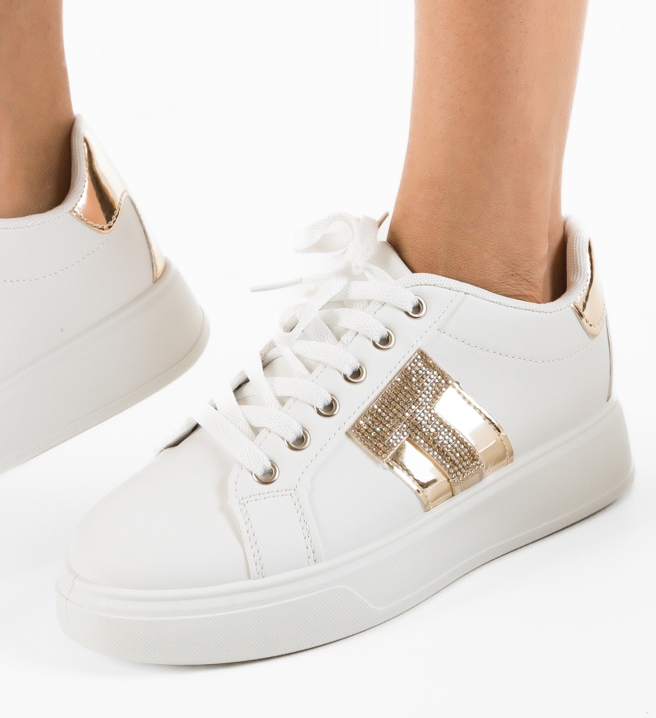 Pantofi Sport Molina Aurii - Stil și Confort - imagine 4