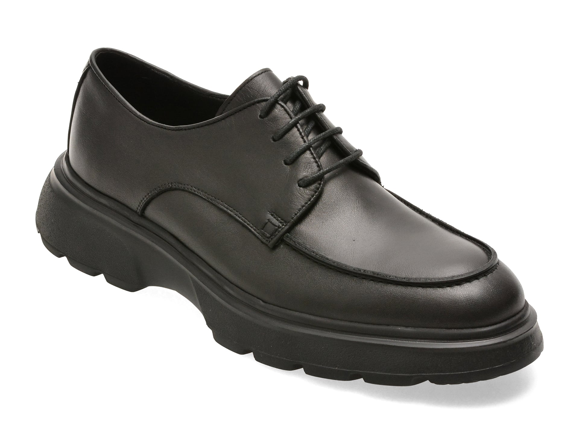 Pantofi Bite The Bullet Negri Piele Naturală