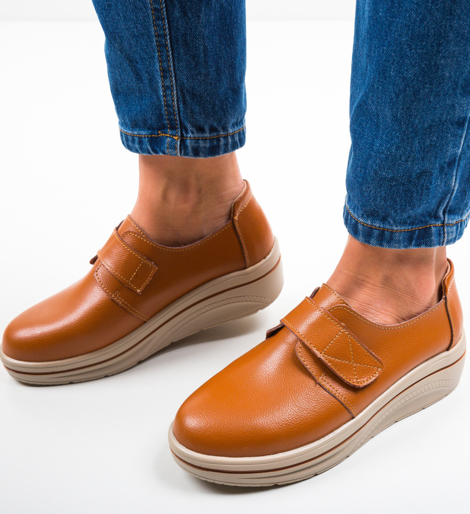 Pantofi Sport Onionte Camel | Confort și Stil - imagine 4