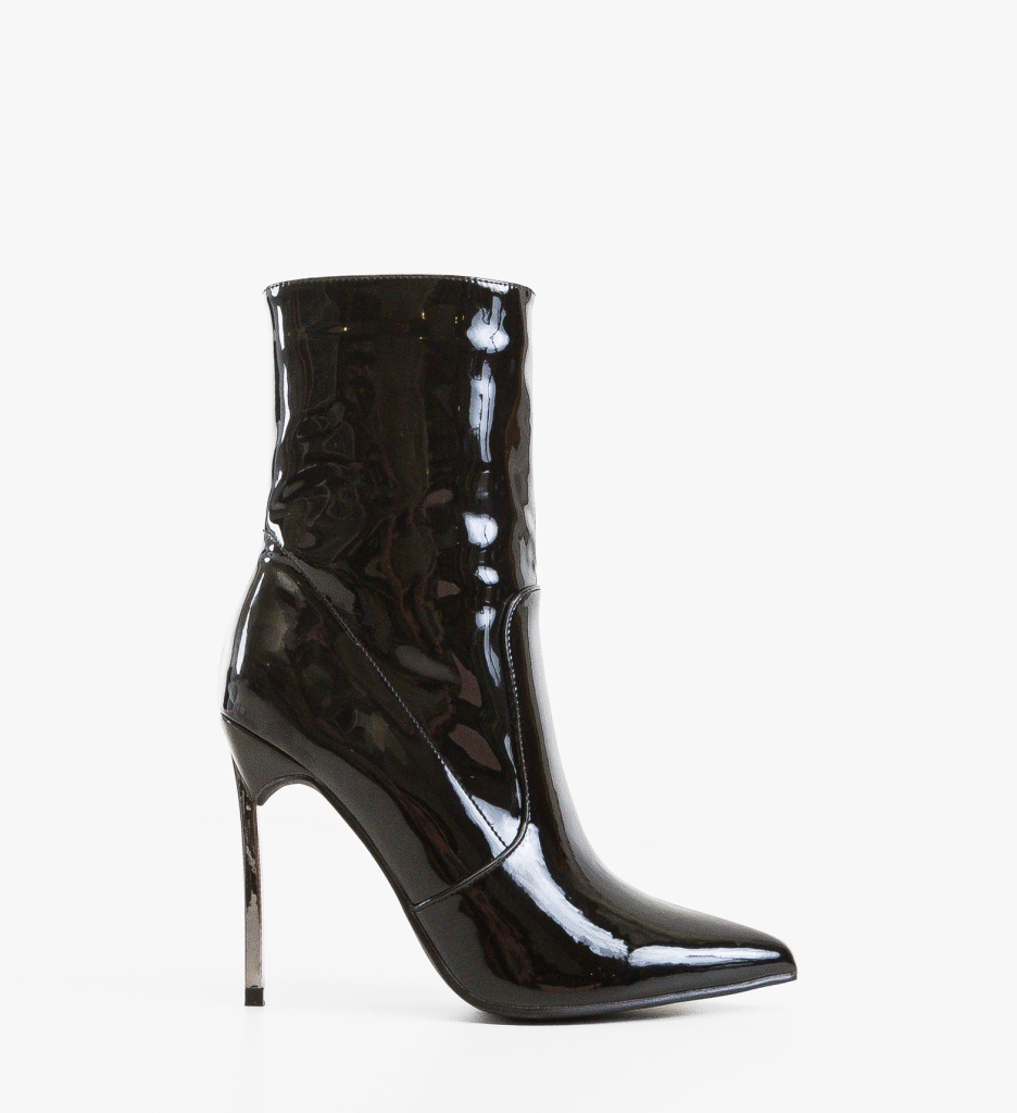 Botine Beinar Negre - Eleganță și Stil Urban - imagine 5