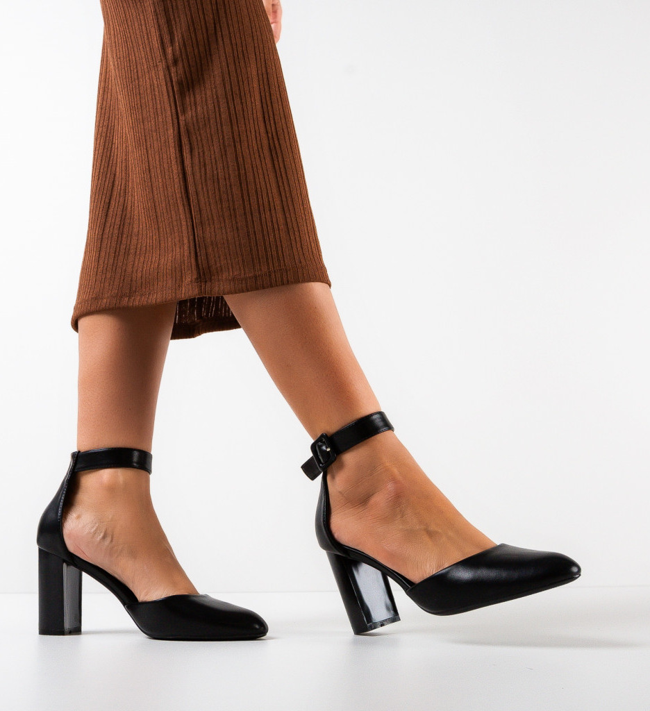 Pantofi Dama Haloma Negri - Eleganță și Stil - imagine 3