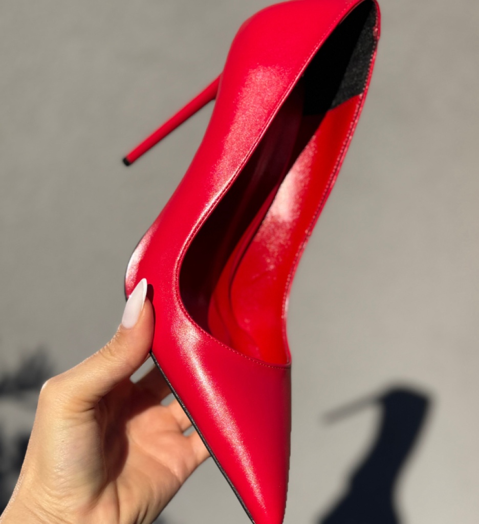 Pantofi Dama Butyn Rosii Eleganți și Moderni - imagine 3