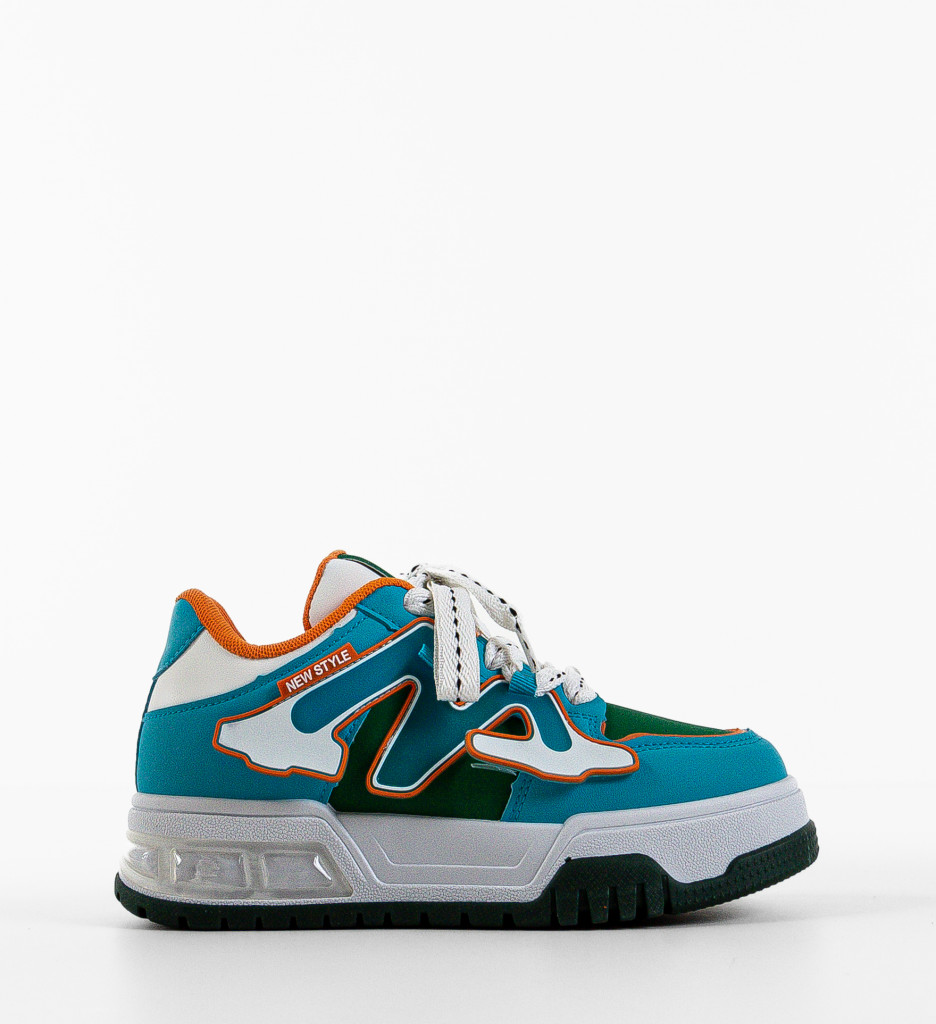 Sneakers Dama Niustile Albastri - Confort și Stil - imagine 7