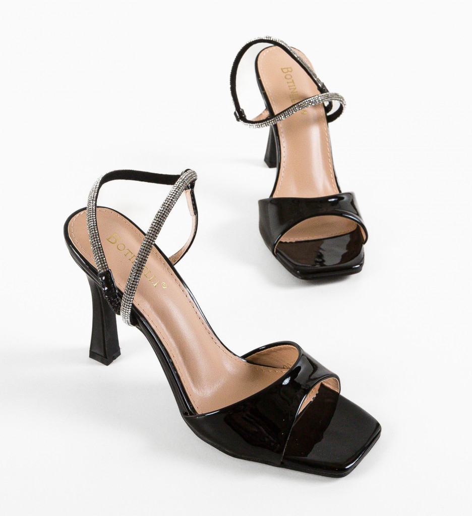Sandale Dama Okafor Negre - Eleganță și Confort - imagine 9