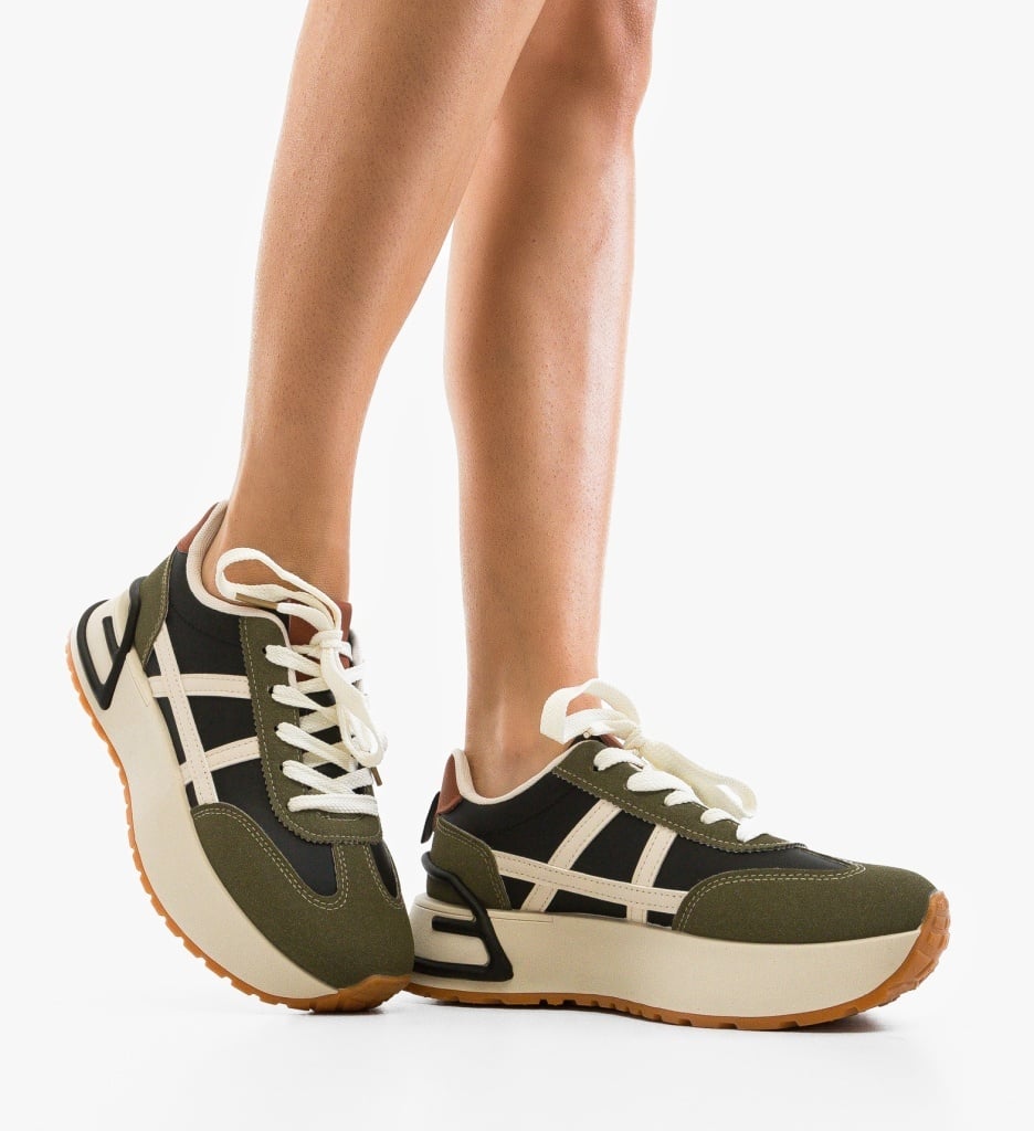 Sneakers Dama Dasyer Verde – Confort și Stil Sport