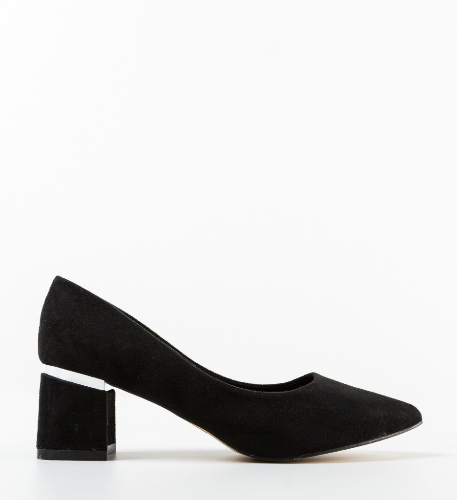 Pantofi Dama Brandy Negri | Eleganță și Stil - imagine 5