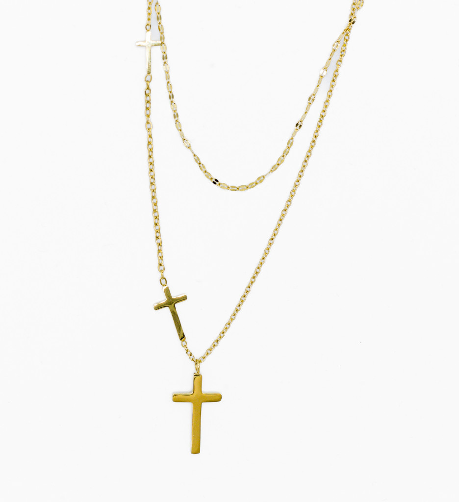 Colier Opre Auriu | Eleganță și Stil - imagine 2