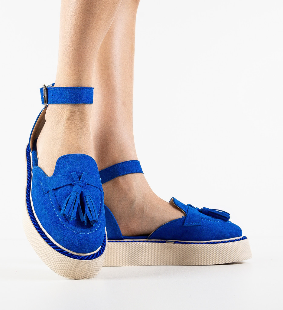Pantofi Casual Kalin Albastri | Confort și Stil - imagine 4