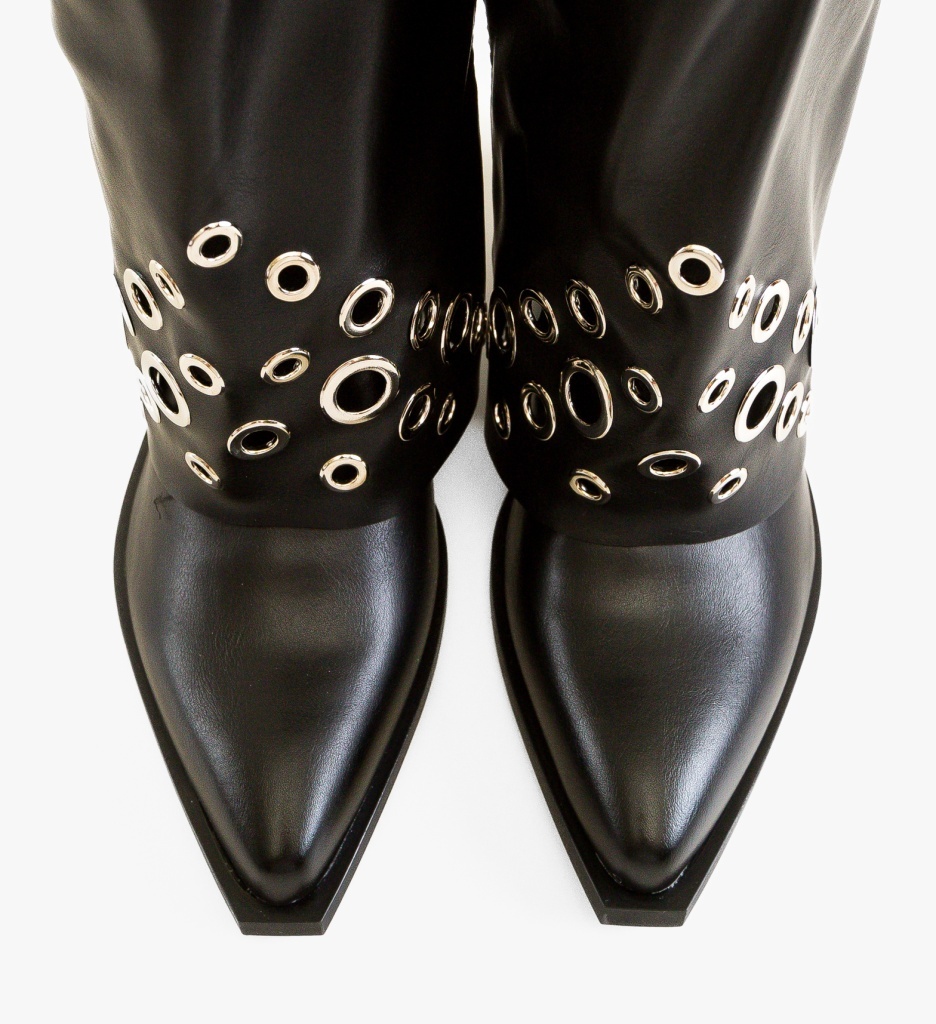 Cizme Dama Pakren Negre Elegante | Depurtat - imagine 5