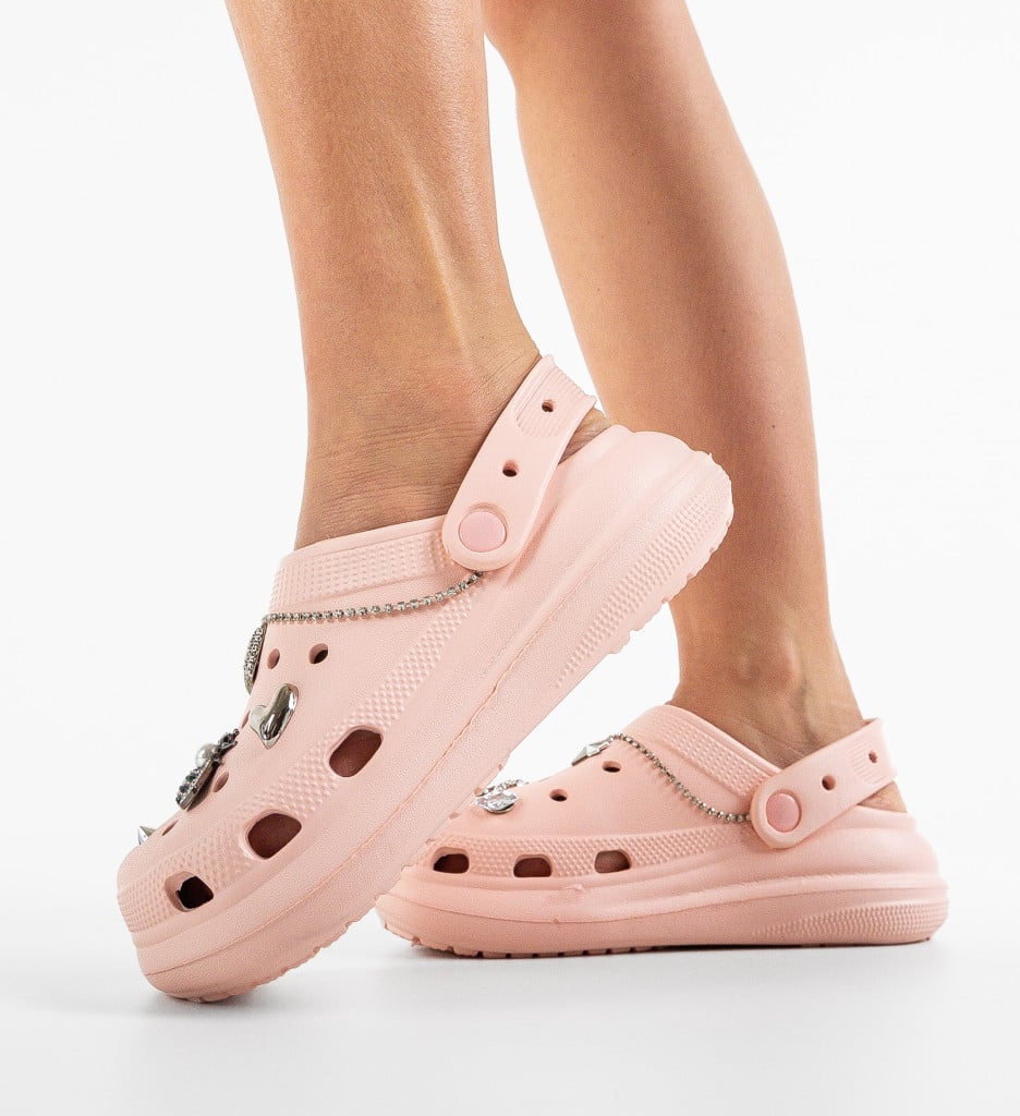 Papuci Dama Sintra Roz - Confort și Stil - imagine 2