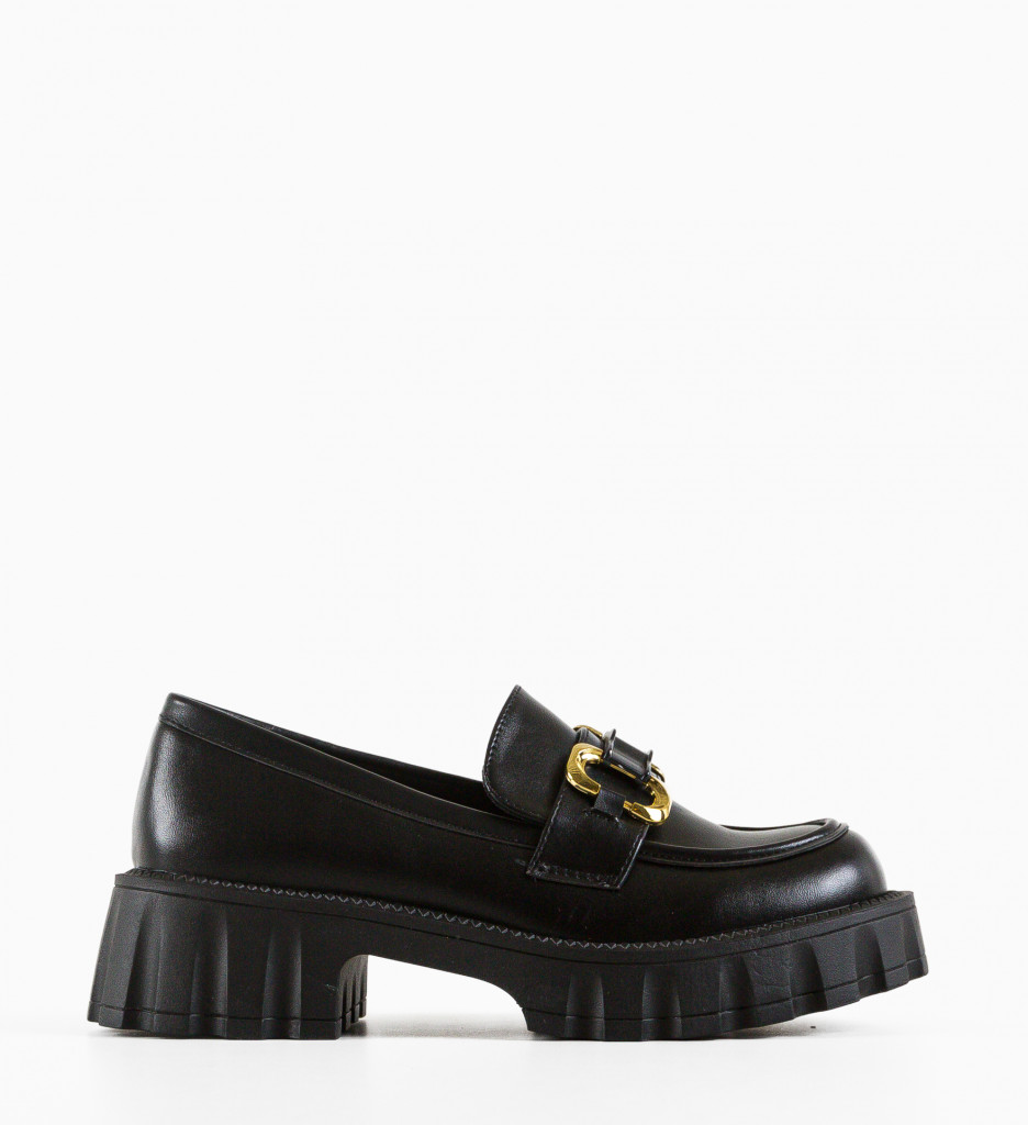 Pantofi Casual Gully Negri - Confort și Stil - imagine 9
