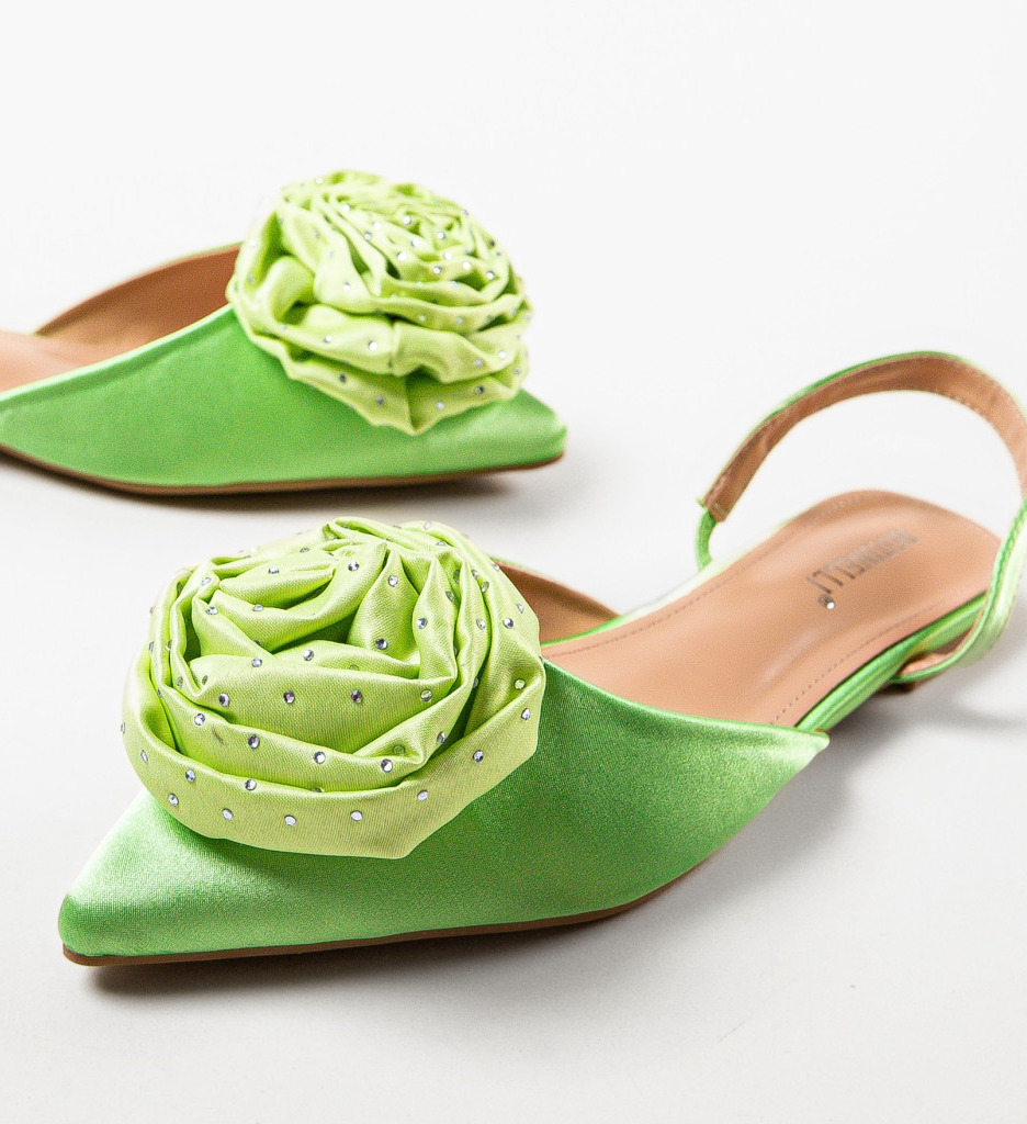 Balerini Dama Verzi Annabel | Confort și Eleganță - imagine 6