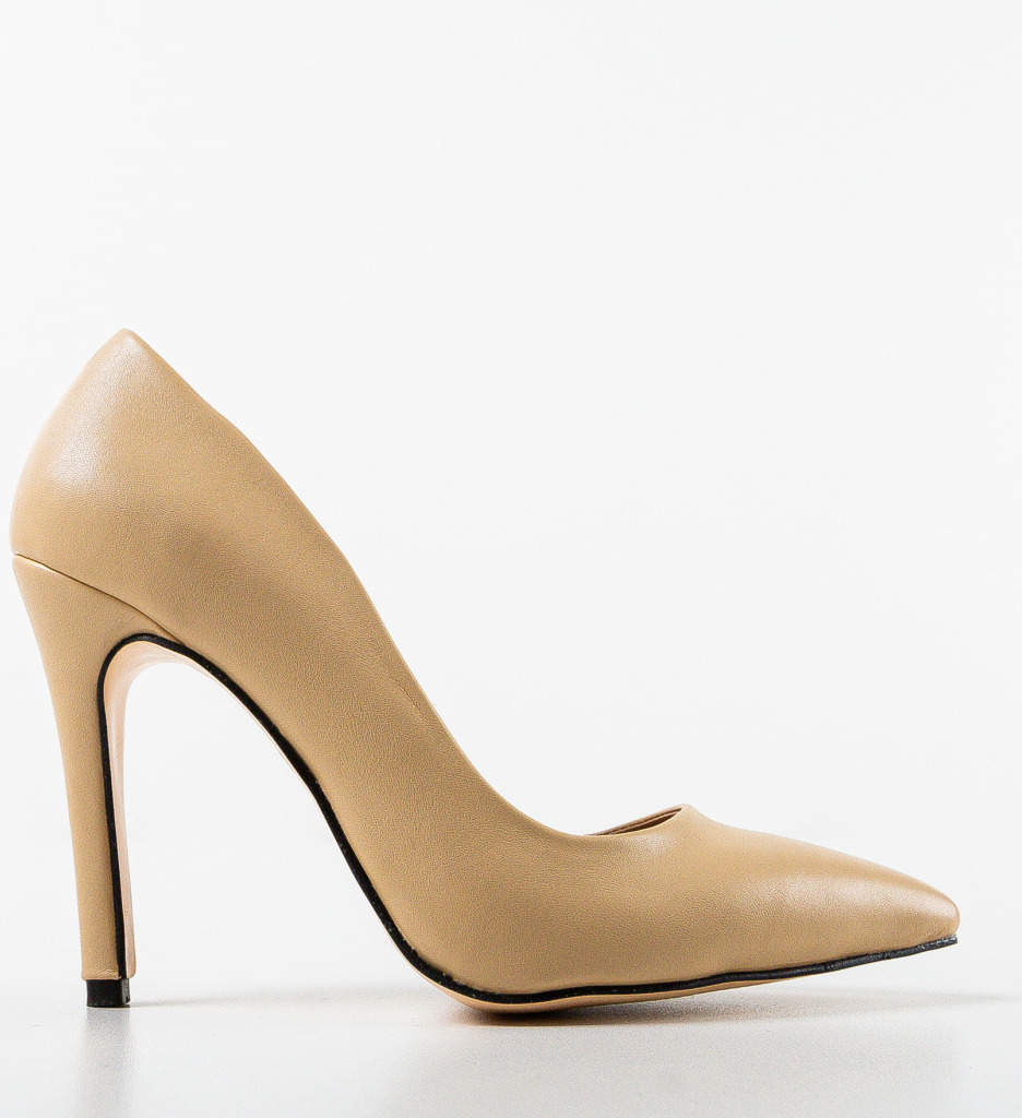 Pantofi Dama Misy Bej - Eleganță și Confort - imagine 4
