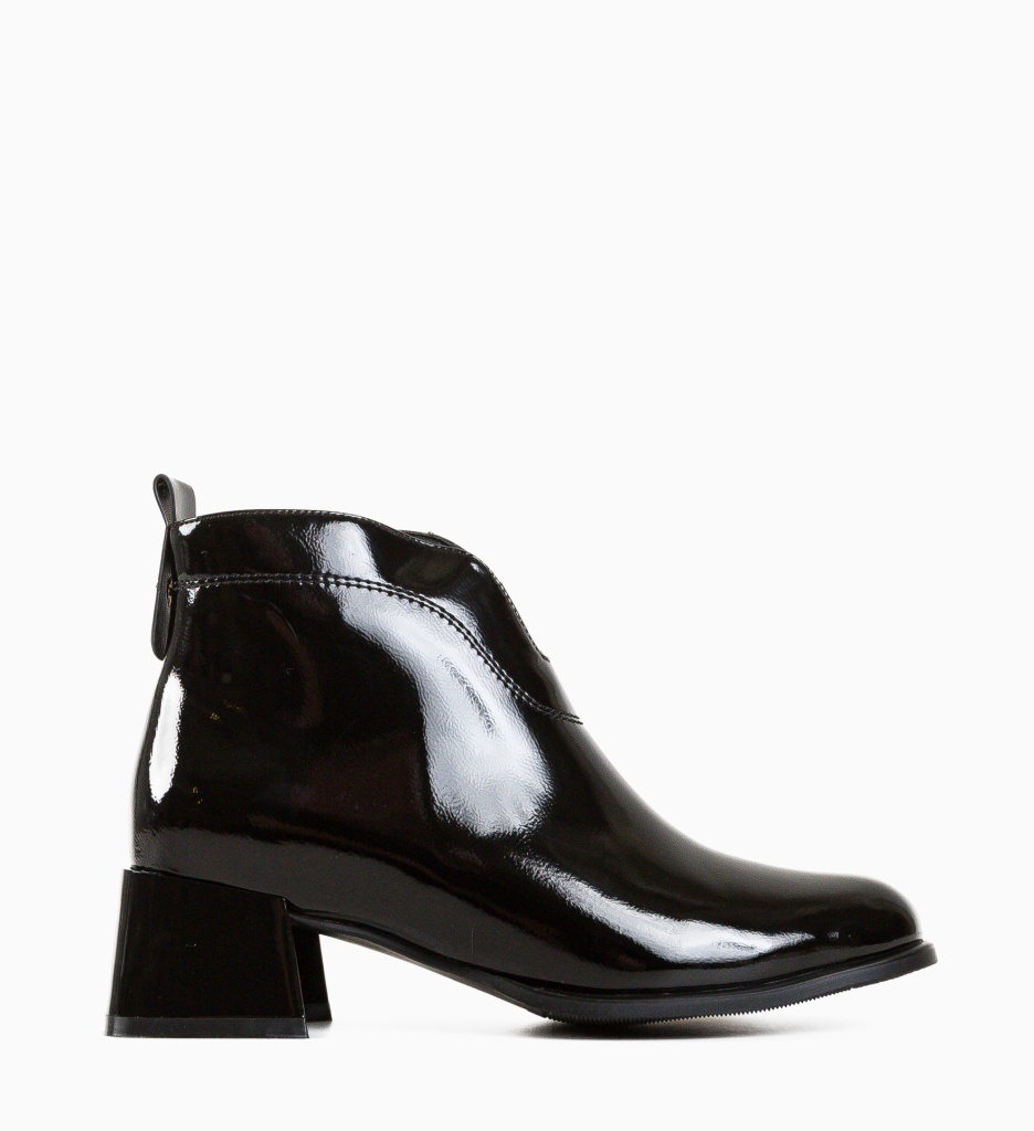 Botine Loghin Negre - Eleganță și Confort - imagine 5