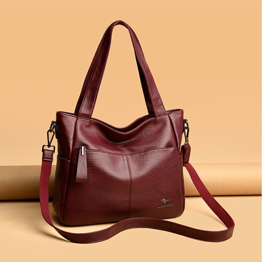 Geanta Dama Delis Coralia GT2120 Bordo - imagine 3