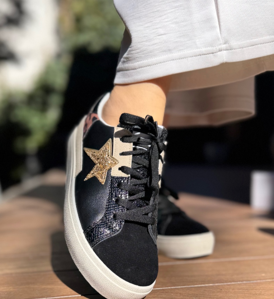 Sneakers Dama Gaba Negri | Sport și Confort Urban - imagine 3
