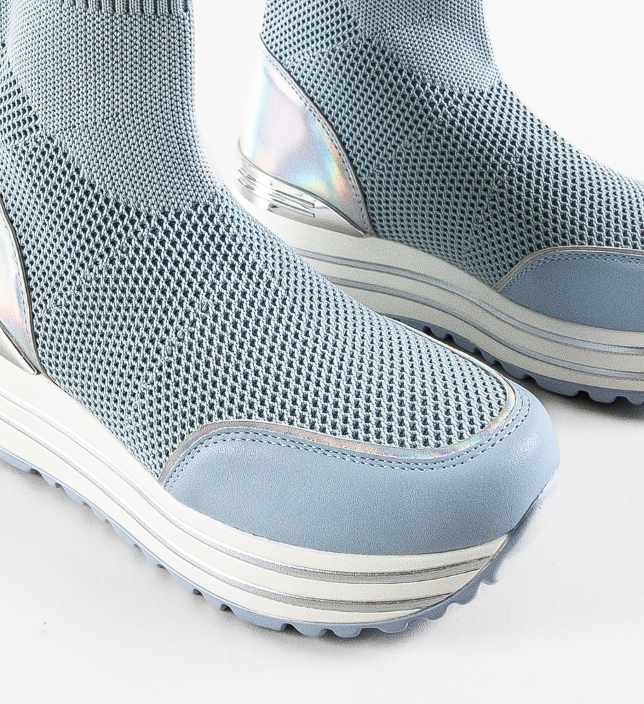 Pantofi Sport Leon Albastri - Confort & Stil - imagine 8