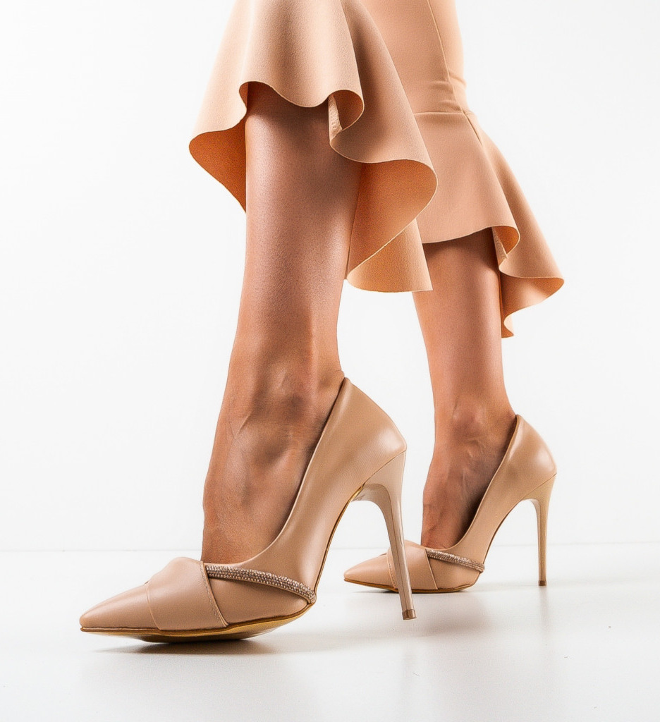 Pantofi Opect Nude - Eleganță și Stil Versatil - imagine 2