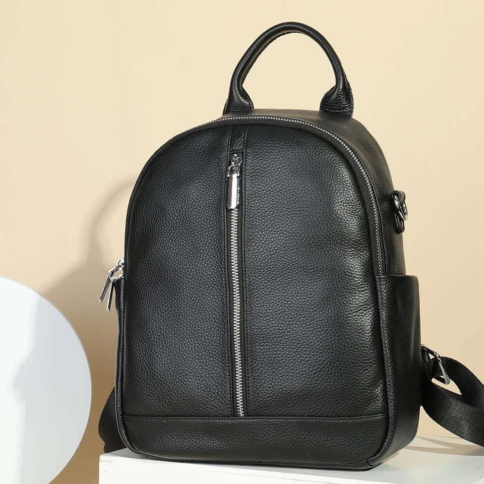 Rucsac Delis Alizeh GT2559 Piele Naturală Negru - imagine 3
