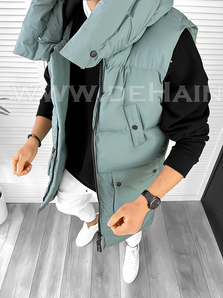 Vesta Barbati Verde Slim Fit Sport | 1070 Z9