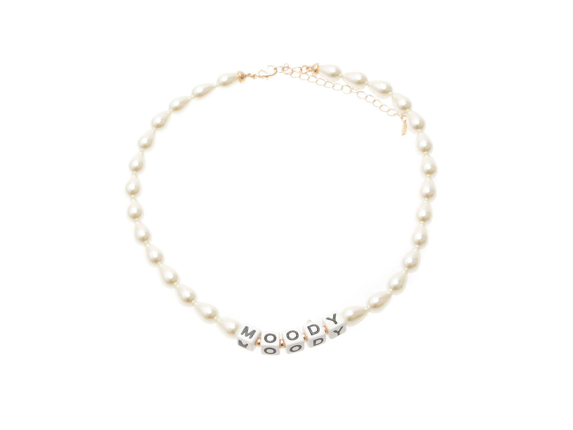 Colier ALDO Alb Moody 102 - Accesoriu Modern