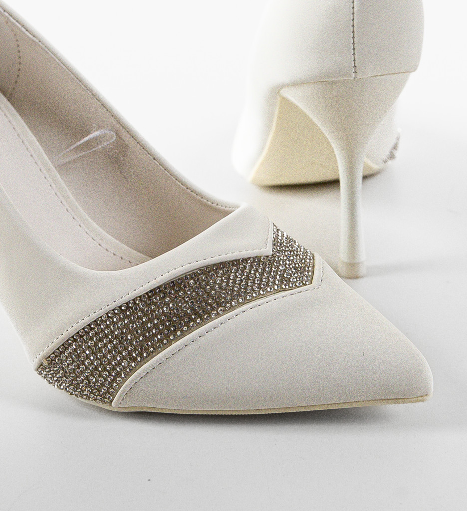 Pantofi Nataka Albi | Eleganță și Stil - imagine 6