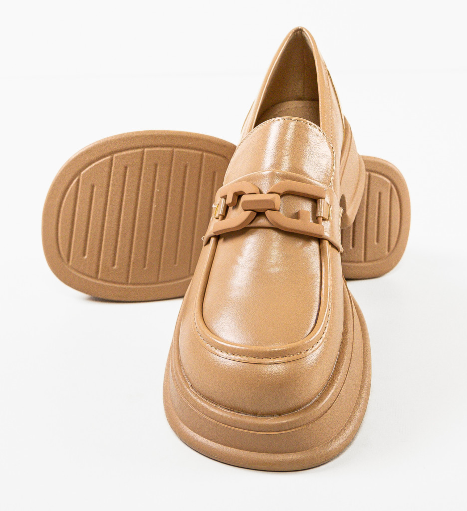 Pantofi Casual Herek Bej | Confort și Stil - imagine 7
