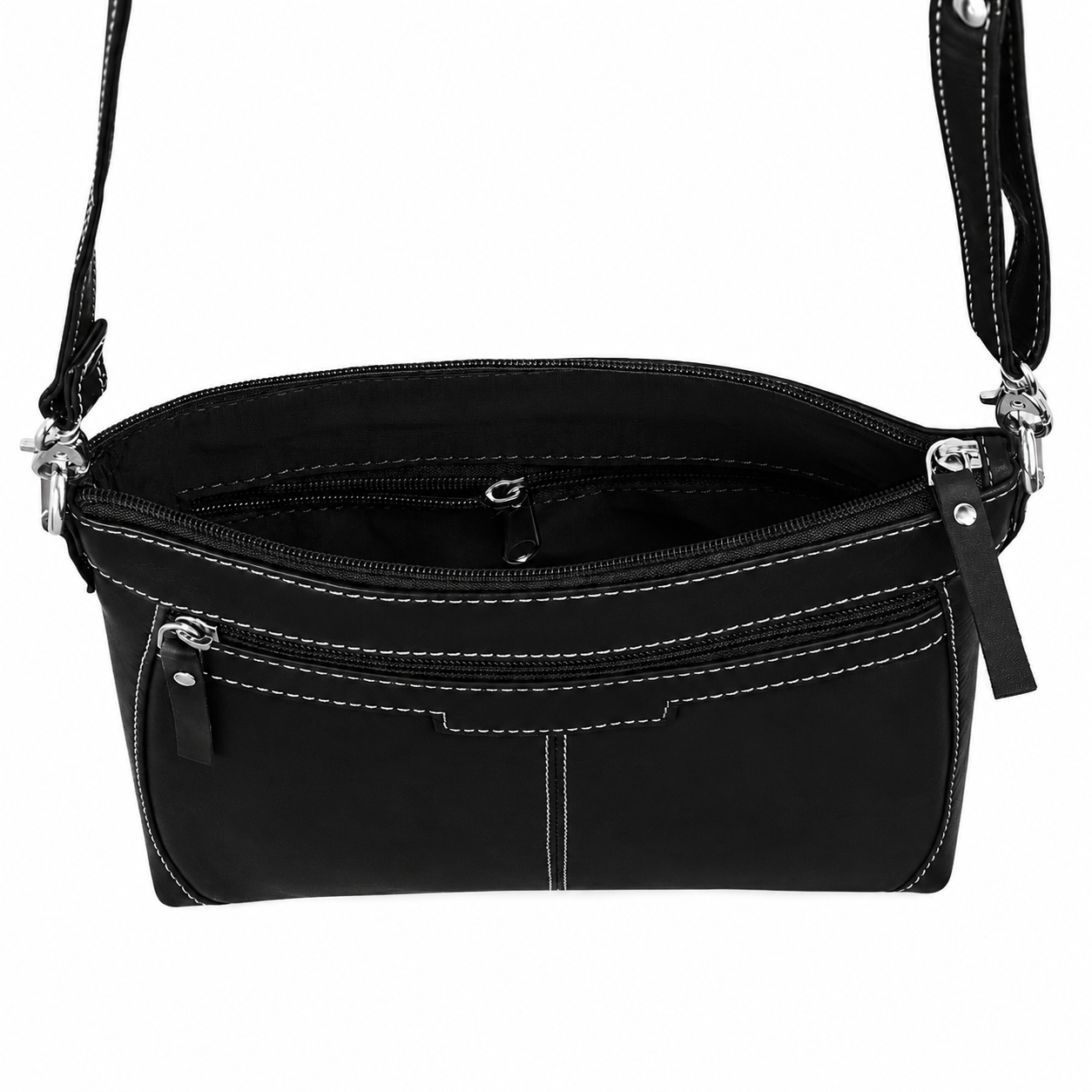 Geanta Claudie GT3880 Piele Naturala Negru - imagine 2